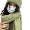 New Wool Knitted Scarf for Women in Winter Korean Fashion  Versatile  Warm Student Scarf Skin Friendly and Soft