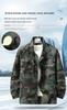 Men's and Women's Camouflage Workwear Set: Reinforced, Wear-Resistant, Breathable, Thickened; Ideal for Spring and Autumn Outdoor Labor Protection.