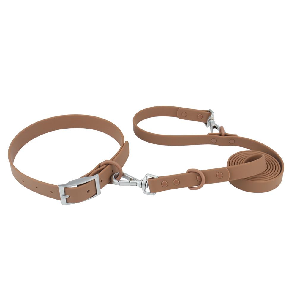 Set Collar Leash Pet PVC Cat Collar Leashes For Small Medium Big Dog Outdoor Walk
