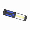 3W Rechargeable COB LED Flashlight Camping Emergency Work Light with Magnetic Stand Red