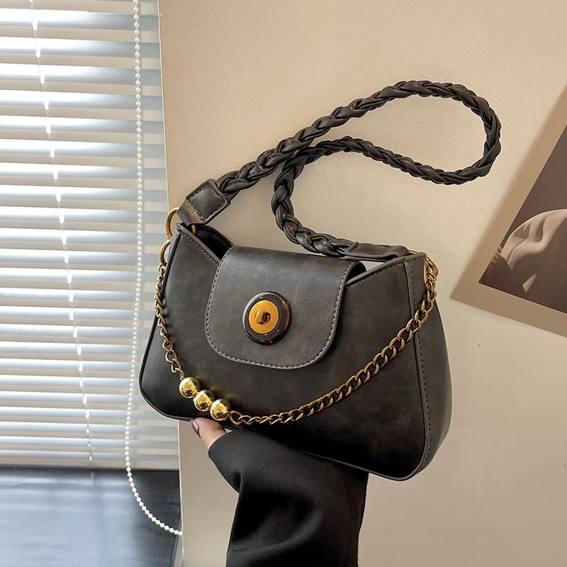 IELGY Textured Vintage Crossbody Shoulder Underarm Bag