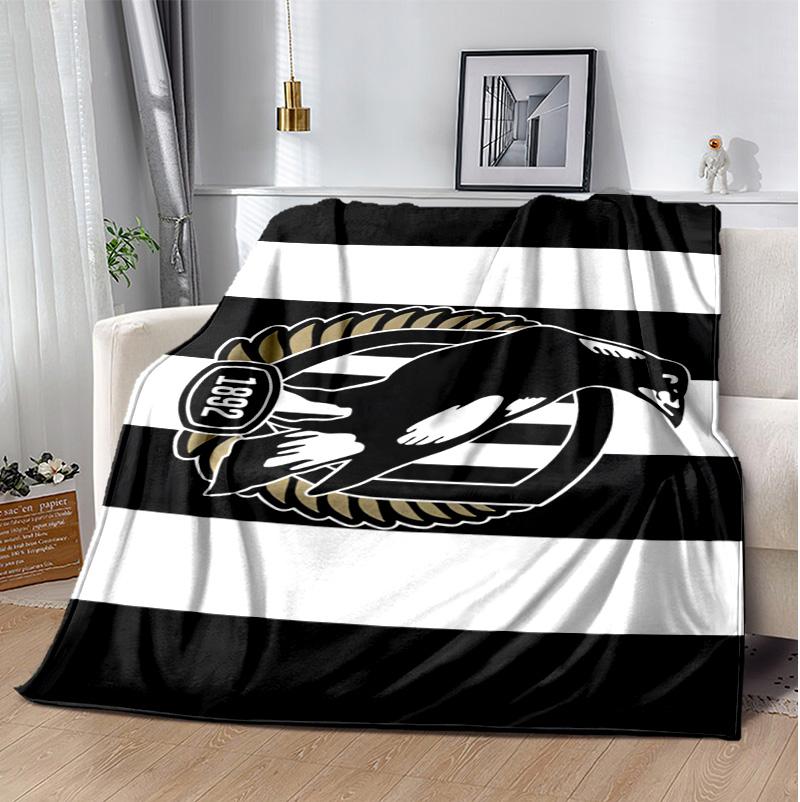 Collingwood Flannel Blanket Soft Warm All-Season Throw, Design for Camping, Car Travel, Hiking Sofa, Bed, Office Perfect Gift for Parties