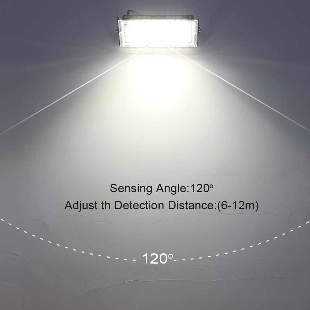 150W 100W 50W Flood Light Led AC 220V 240V Outdoor Lighting Waterproof IP65 Floodlight LED Spotlight Big Power Fixture Reflector