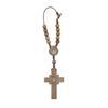 Intercession Car Rearview Mirror Rosary (Saint Benedict)