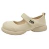 Spring shallow mouth soft sole student Velcro small fragrant wind single shoes women's shoes factory wholesale French Mary Jane shoes children