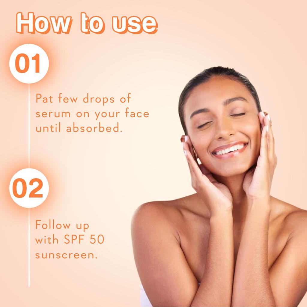 WishCare Super Bright C16 Vitamin C Serum 30Ml For Oily Dry Combination Skin Brightening Dark Spots