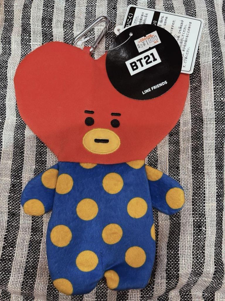[USED] BT21 BTS pencil case pouch with tag
