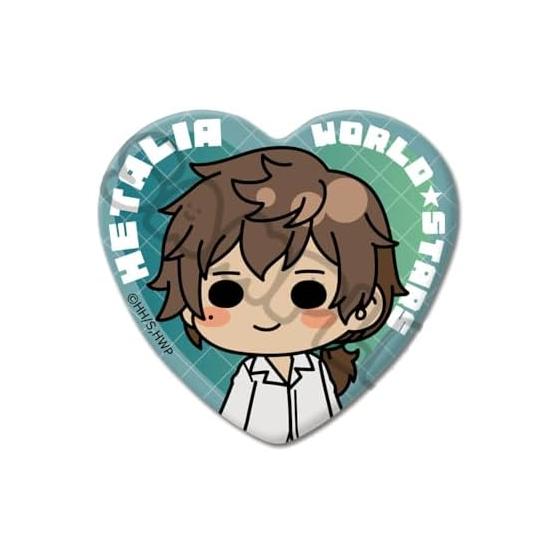 Hetalia WorldStars Portugal Heart Can Badge