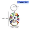 Commemorative 2026 Soccer Keychain Multi Tool Bottle Opener Portable Football Themed Accessory Decoration