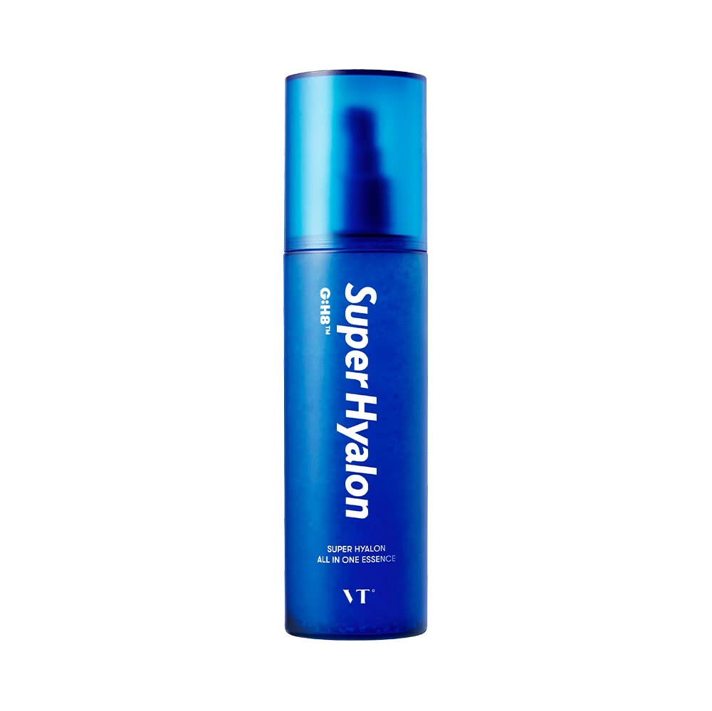 

VTCOSMETICS VT Super Hyaluronic Essence Увлажняющий увлажняющий лосьон для сухой кожи, увлажняющий поры, сыворотка для красоты [оригинальный продукт] Все в одном