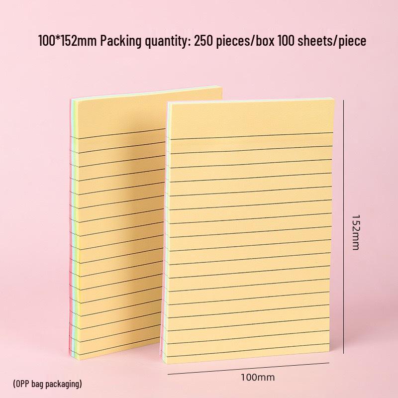 Heart-Shaped Colorful Sticky Notes for Students - Creative Index Memo Pads