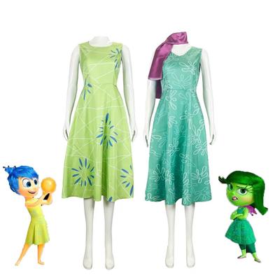 Inside Out 2 Joy Emotion Anime Cosplay Costume - Dress for Performance