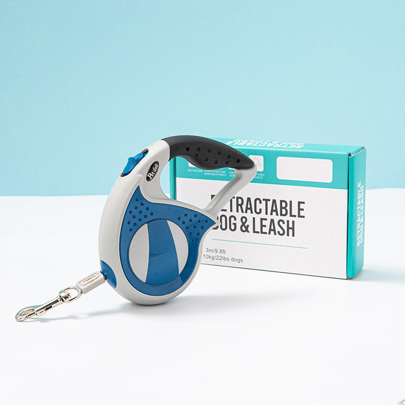 Classic Automatic Retractable Pet Leash 3m/5m Nylon Dog Leash Explosion-proof Dog Leash Upgrade One-button Brake for Dog Travel Training