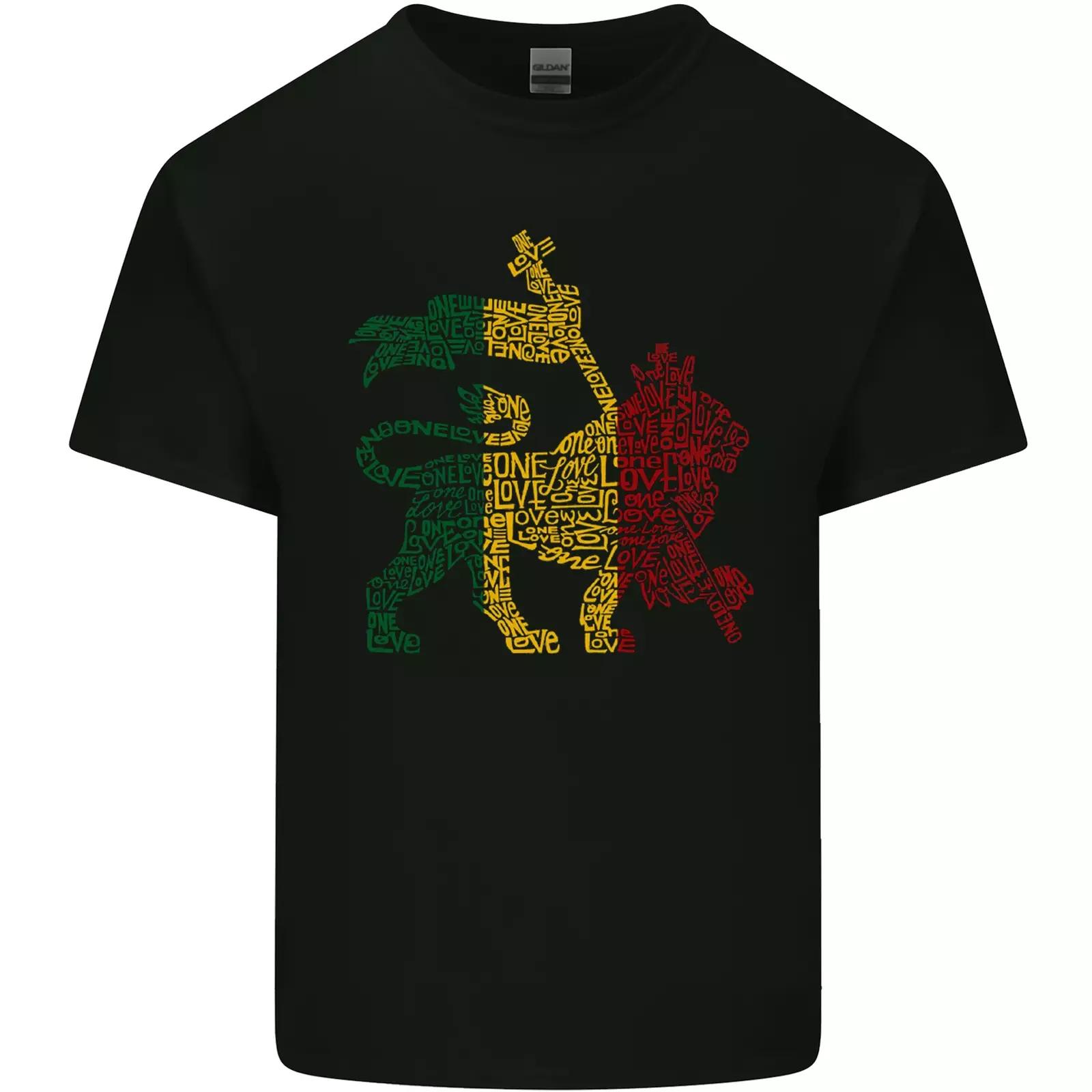 

Rasta Lion Jamaica Reggae Music Jamaican Kids T-Shirt Childrens 3XL