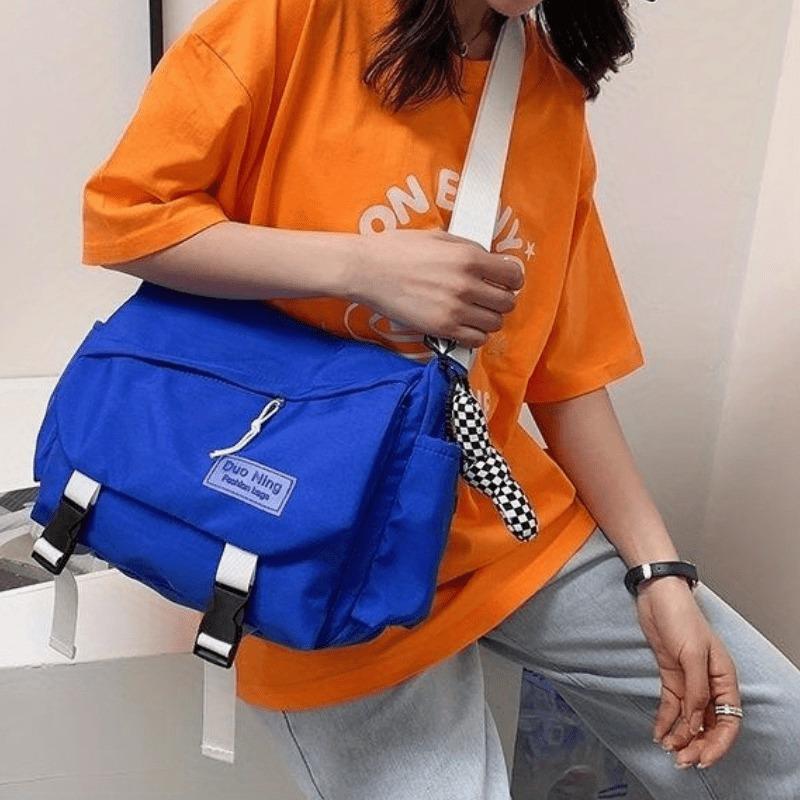 Fashion Unisex Large Capacity Shoulder Bag Japanese Harajuku Bag Teenage Student