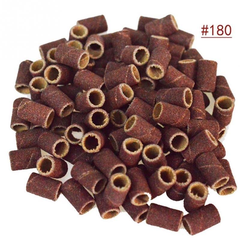 

50шт Свердло для нігтів Заміна біта Шліфувальні стрічки для нігтів Аксесуари для нейл-арту Інструмент для манікюру 180