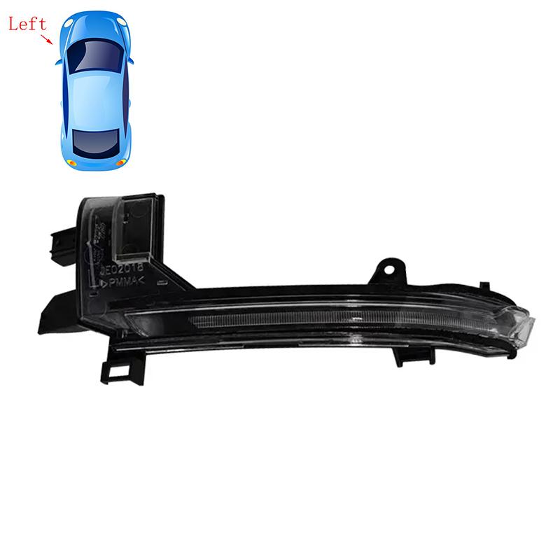 Auto Left Right Rear Heated Mirror Cover Glass Frame Turn Signal Light Bottom Lower for Mazda CX30 CX-30