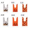 50Pcs Bat Pumpkin Rabbit Ear Baking Packaging Cookie Bag Halloween Candy Bags Halloween Decoration