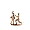 Pure Brass Decorative Ornament for Couples - Newlyweds' Home Living Room Happiness Enhancer
