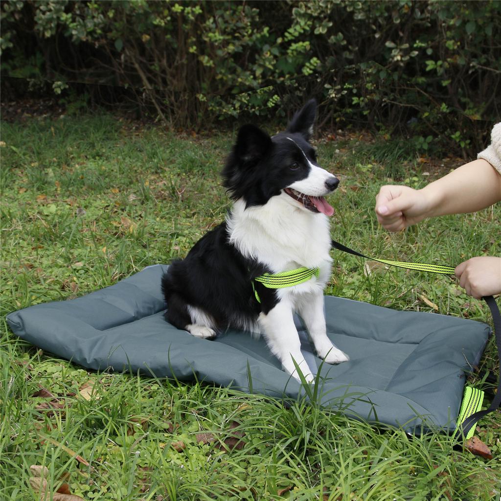 Dog Beds Crate Pad Outdoor Camping Foldable Pet Sleeping Pad 600D Oxford Cloth Waterproof