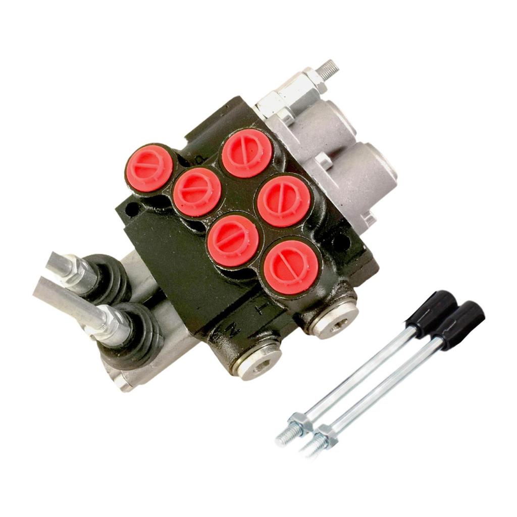 Directional Hydraulic Control Valve Spring Return Practical Adjustable Relief