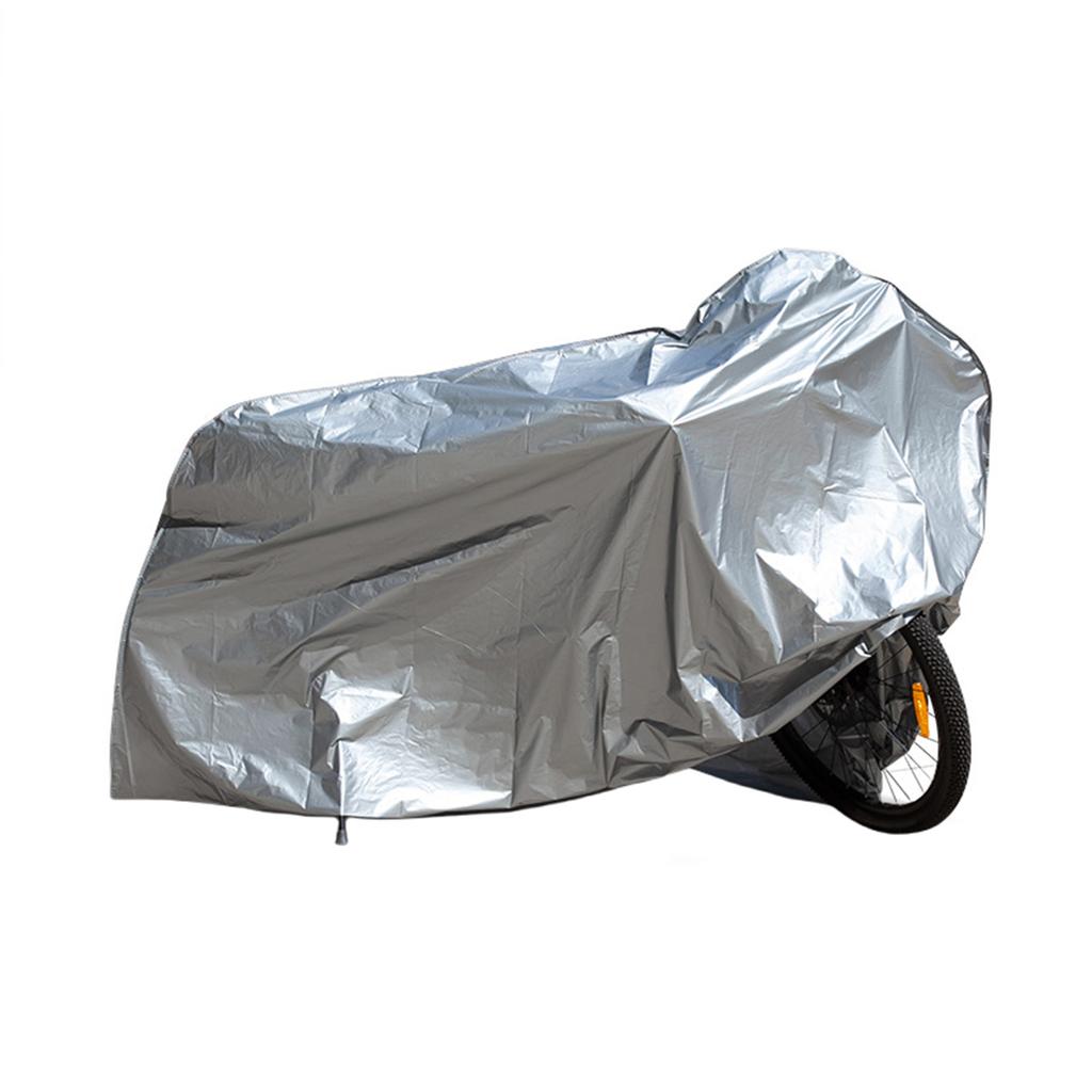 Heavy Duty Bike Cover Adjustable Size with Secure Fastening Comprehensive Protections for Motorcycles & Electric Bike