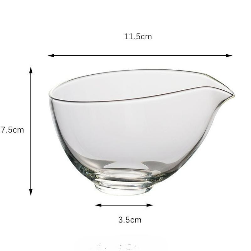 Japanese Style Glass Matcha Chawan Matcha Bowl Fair Cup Tea Pitcher Tea Divider Chahai Kung Fu Tea Ceremony Accessories New