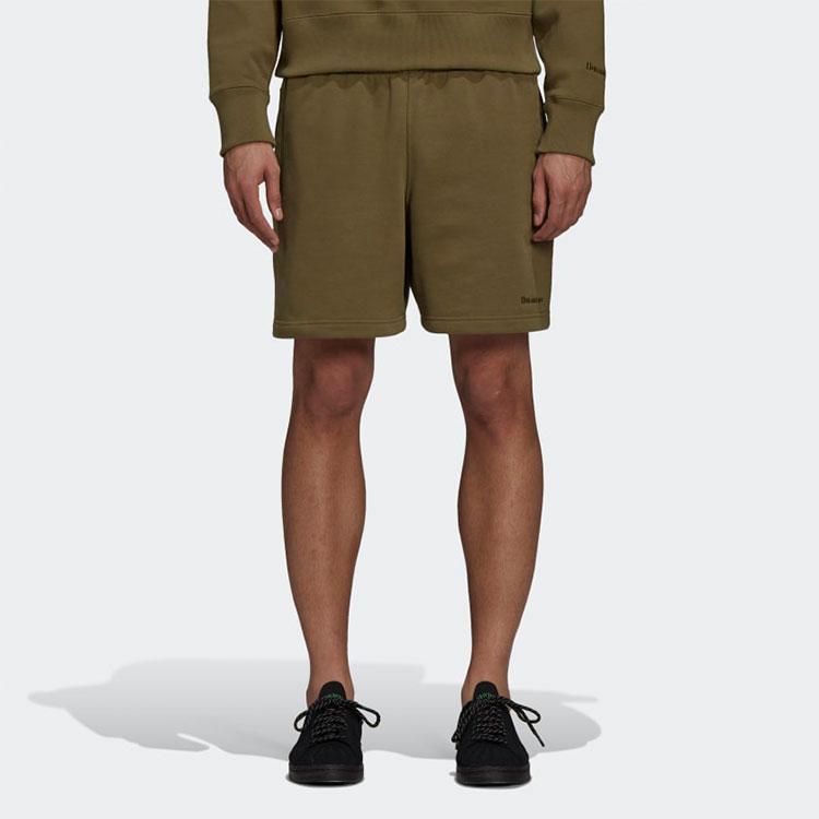 Adidas Originals Trefoil Casual Breathable Shorts Men Bottoms Olive-Green H58288