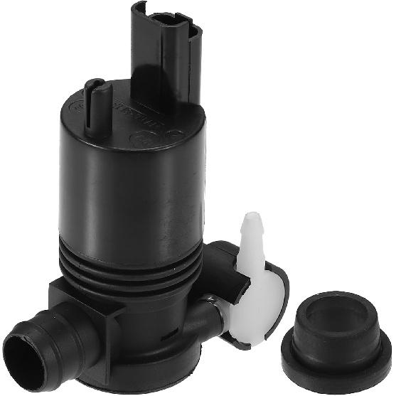 ACROPIX Windshield Washer Motor Pump Fit for Nissan Rogue - Pack of 1 Black