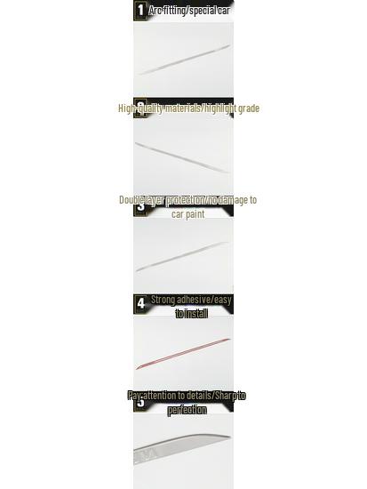 Touran L Jasná lišta zadního kufru: Samolepka proti poškrábání pro modely 2016, úprava lišty zadních dveří