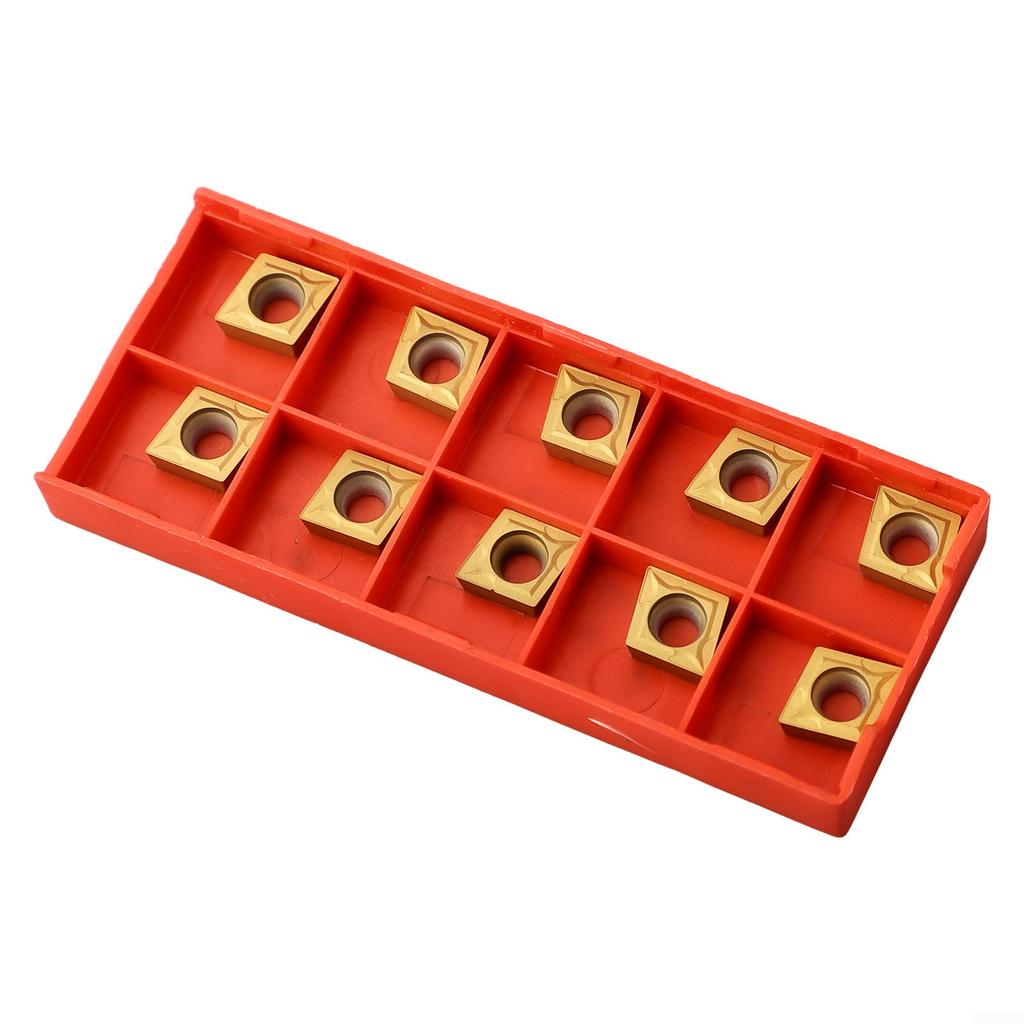 10Pcs/Set Carbide Inserts Blade CNC Lathe Thread Cutting Turning Tool