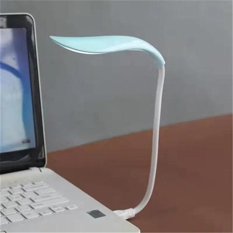 LED Night Light Mini Portable USB Touch Sensor Dimmable Table Desk Lamp for Power Bank Camping PC Laptops Book Night Lighting