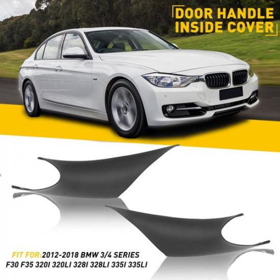 

2X Handle Inner Door ide 3 Series Cover Protect Case Fit BMW For F30 F35