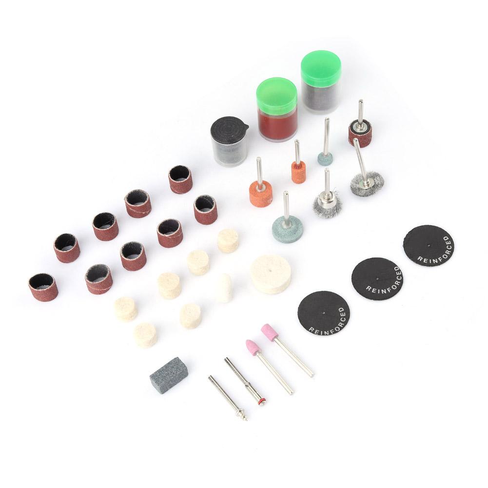 

105 шт. Аксессуары для роторного инструмента Шлифовка Шлифовка Полировка Сверление для роторной шлифмашины