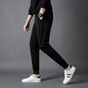 Men's Loose Fit Knitted Drawstring Sweatpants for Autumn & Winter