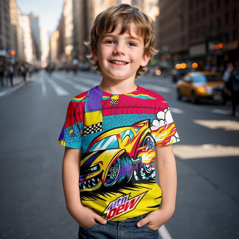 Child T-shirt Children Clothes Tops Mystic Forest Camo 2024 Kids Spring Clothes Baby Boys Clothing Short Sleeve T-shirty Top Boy
