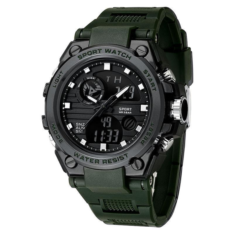 Electronic Watch For Men'S Students, Junior High School Teenagers, Multi-Functional Sports, Men'S Luminous Electronic Watch