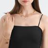 Collarbone Chain Temperament Simple Metal Five-pointed Star Necklace Bracelets