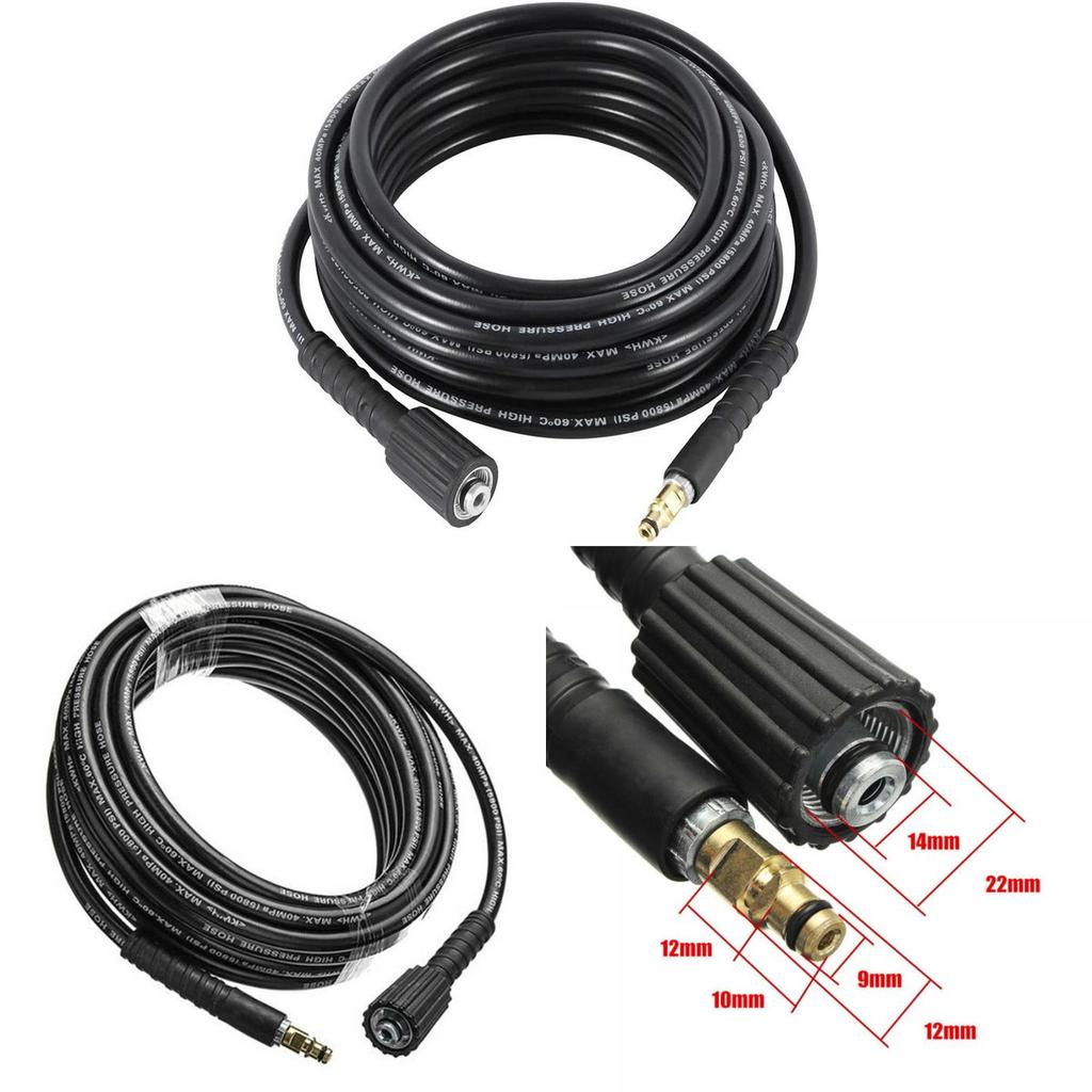For K2 To K7 High Pressure Washer Hose With Pvc Rubber Material For Car Cleaning And Home Use