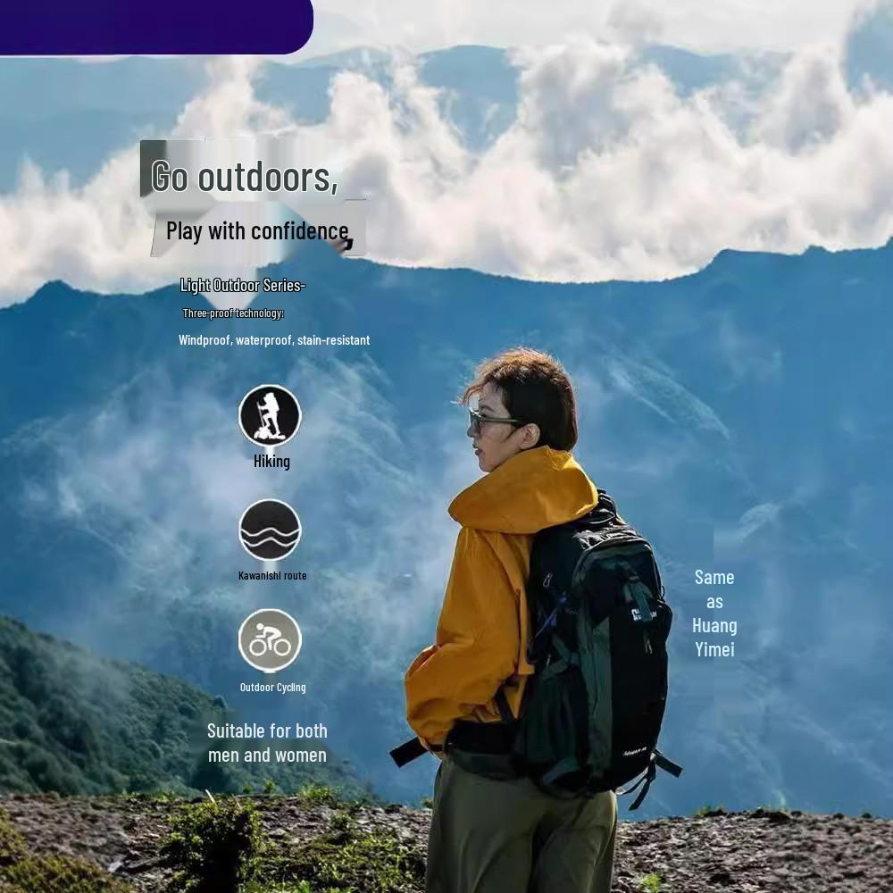 Rose Mountain Parka: Liu Yifei & Huang Yimei Inspired Waterproof 3-in-1 Unisex Jacket