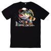 T-Shirt Lustiges Angler Fisch Motiv