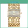 Womens Stylish Analog Watch With Stainless Steel Clasp For Office And Gift