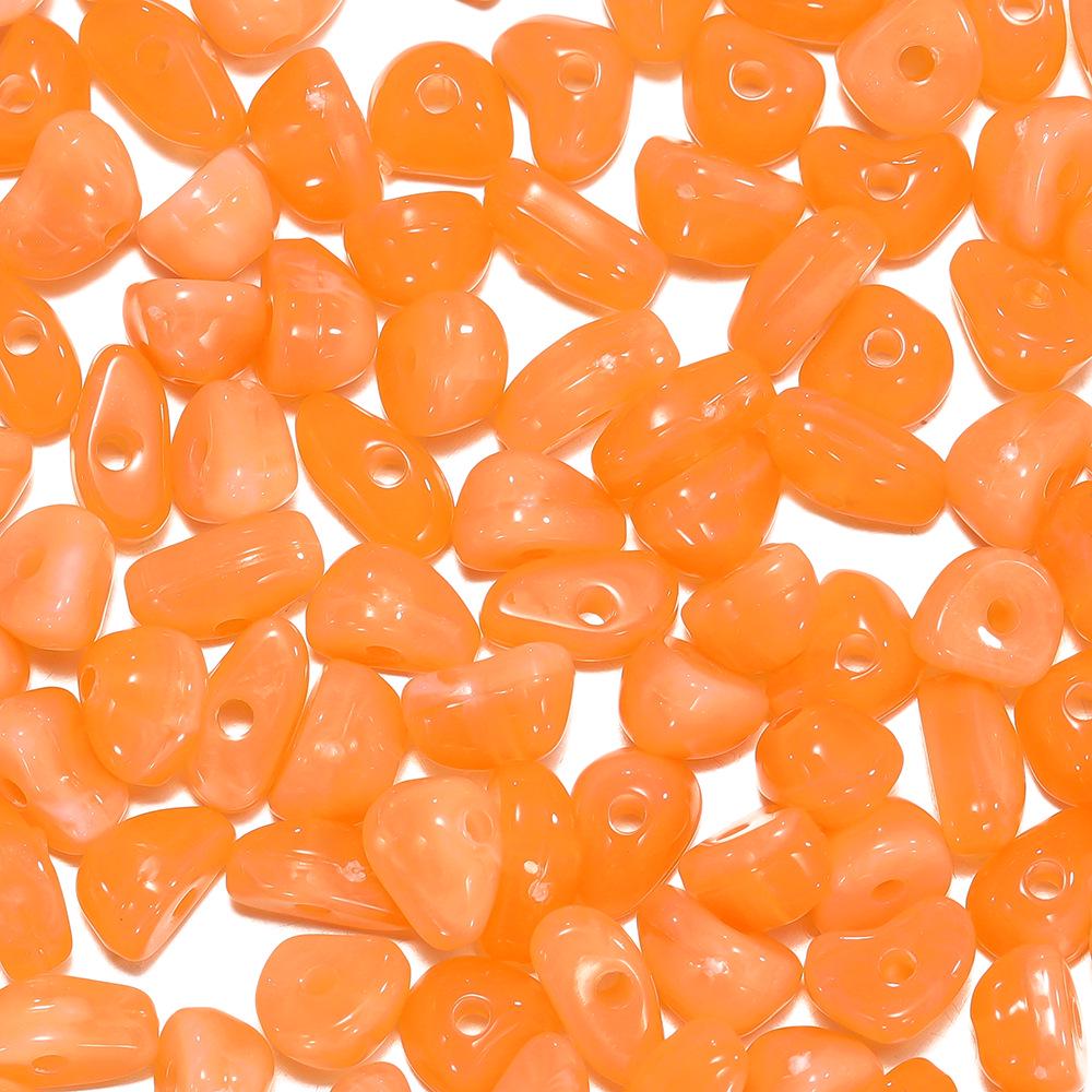 

Акриловые бусины под камень 5-8 мм для изготовления браслетов и цепочек для телефона своими руками. 50 pcs per pack (~5-8mm/hole ~1.5mm), ~7.5g