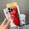 Pink lily Print Clear Phone Case For Xiaomi Mi 15 T Pro 14T 13T 12T Mi 17 Pro 15 14 13 12 11 Lite 5G Silicone Cover