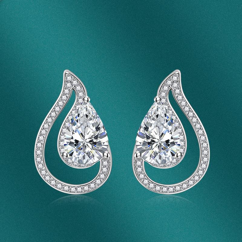BELLA BOX Elegant Drop Earrings Lady Luxury Wedding Engagement Jewelry Gifts