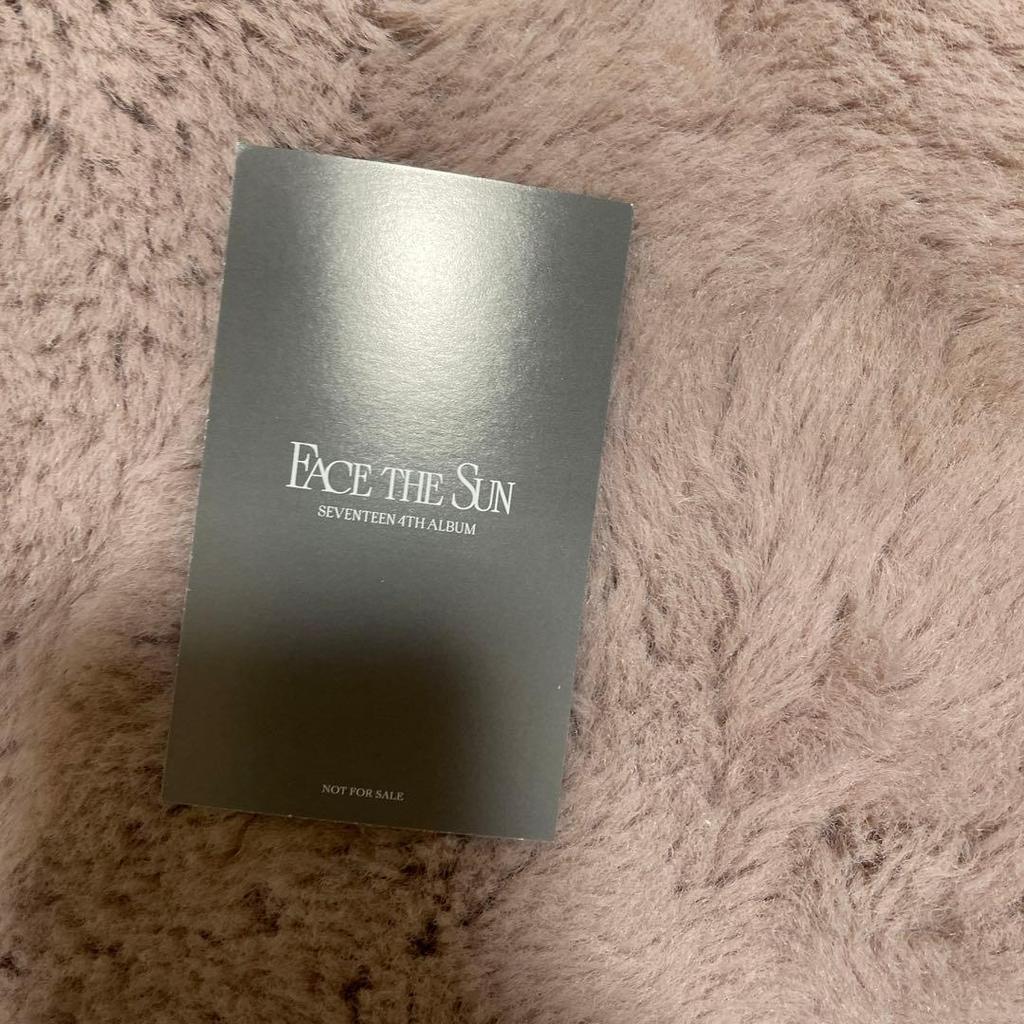 [USED] Minghao THE8 Lucky Drop SEVENTEEN Seventeen