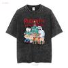 Rudolph The Red Nosed Reindeer Christmas T Shirt Vintage Movie Cute long or short sleeves vintage Washed Versatile graphic