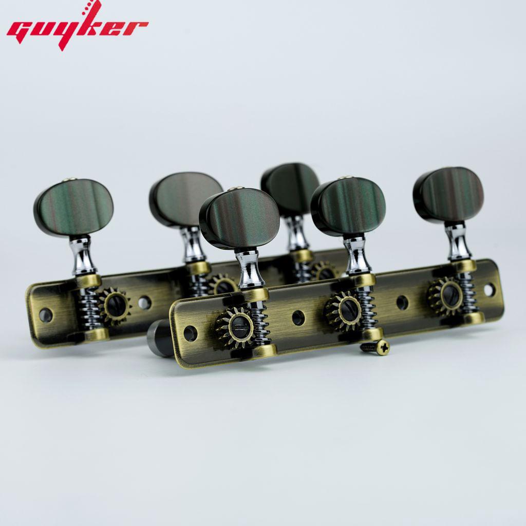 1 Set Acoustic Classical Guitar Tuning Keys Steel Pegs Machine Heads Four Options To Choose