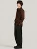 LXT Wide High-Density Cotton Chino Pants [Charcoal]