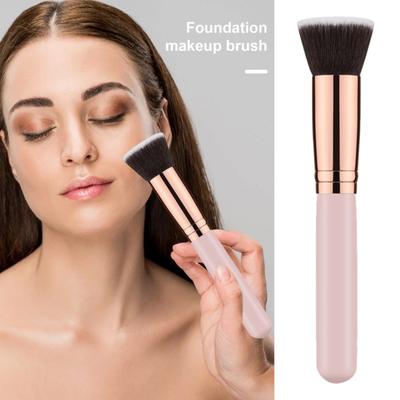 Plochý štetec na podkladovú bázu Profesionálny všestranný štetec na make-up pre pohodlnú aplikáciu